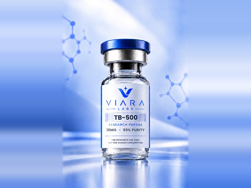 Viara Research TB-500 vial, 10 mg lyophilised, labelled for research use only